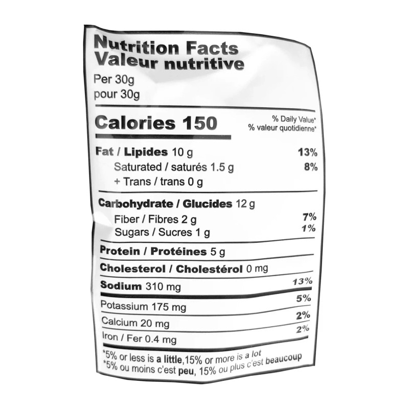 Exclusive Brands Pzazz Crunchy Nuts, Sour Cream & Chive Flavored,