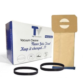 Replacement Part For Electrolux Vacuum 50 Bags With 2 Belt For Models Prolux, Discovery, Genesis