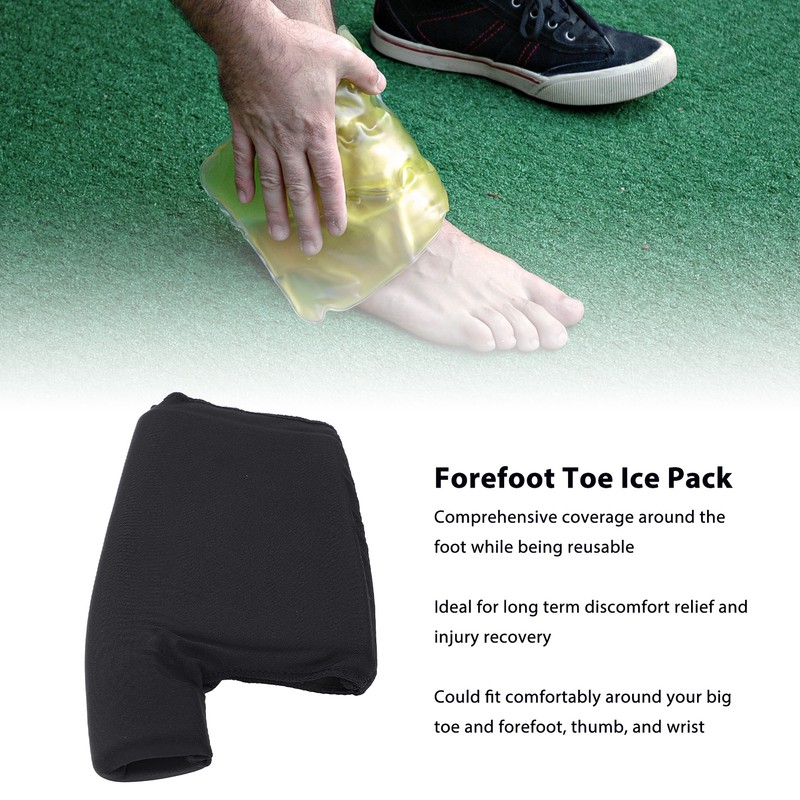Foot Big Toe Ice Packs Reusable Hot Cold Gel Ice