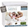 SafeRest Waterproof Twin Size Mattress Protector - Fitted with Stretchable