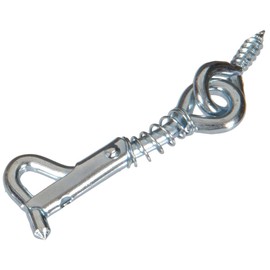 Hillman Hardware Essentials 852773 Safety Hook and Eye Latch Zinc 2"