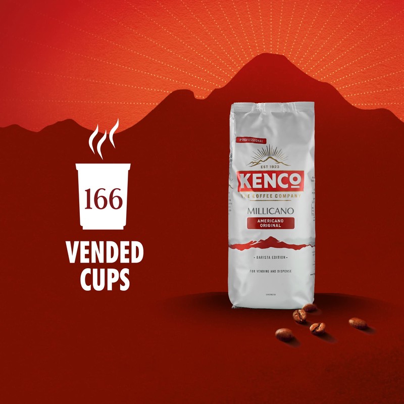 Kenco Millicano Americano Instant Coffee Vending Bag - 1 x
