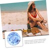 Kisangel Microfiber Round Tassel Beach Towel (cyj14) Adults Beach Towel