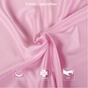 Satin Pillowcases with Zipper for Hair and Skin, Set of
