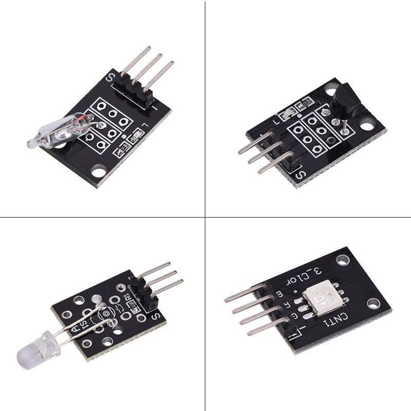 37‑in‑1 Sensor Module Kit Tutorial for Raspberry Pi Education