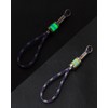 RovyVon Firefly Pro Aurora Borealis Keychain Fluorescent Paracord Beads, Glow