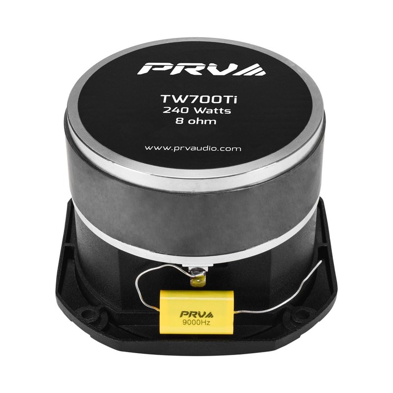 PRV AUDIO TW700Ti Black 4 Inch Titanium Bullet Tweeter TW700Ti