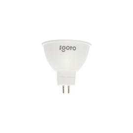 iGOTO F10405 Foco led dicroico MR16, 5W Luz Fría