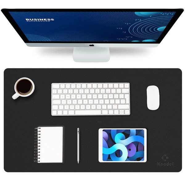 Knodel Desk Pad, Office Desk Mat, 60cm x 35cm PU
