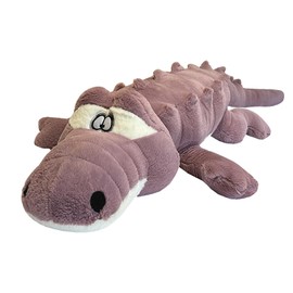 Hofun4U Alligator Plush Pillow, 38 inch Alligator Stuffed Animal, Home Decor Christmas Valentine’s Birthday Gift for Boys Girls Adults Kids (Purple)