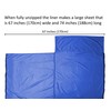 Vumos Sleeping Bag Liner and Camping Sheet - Silk Like