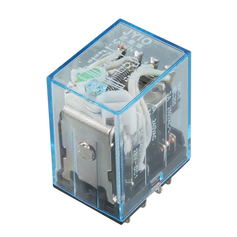 uxcell DPDT IEC255 Electromagnetic Power Relay Delay, DC 24V Coil,