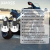 Handlebar Ends for Motorcycle, KIMISS Pair 22 mm Universal Motorcycle