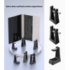 Laptop Stand for Vertical Screen, Portable Laptop Support, ABS Plastic