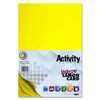 Premier Stationery A4 160 GSM Activity Card - Lemon (Pack of 50 Sheets), S4545063