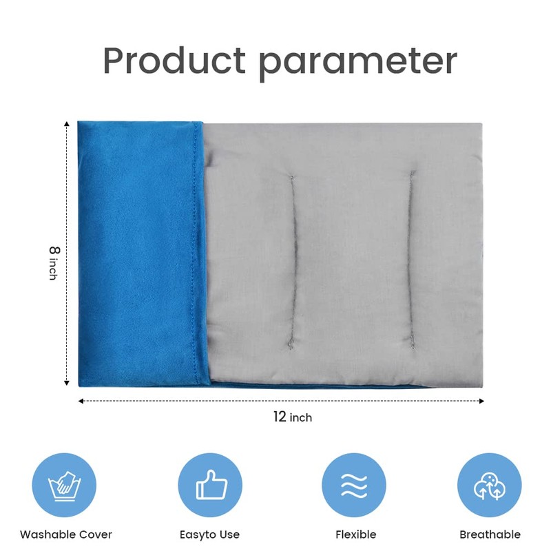 Heating Pad Microwavable with Washable Cover, 8 x 12 Multipurpose