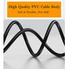 TV Power Cord Cable for TCL Roku Smart LED LCD