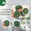 8 PCS Round Floral Foam,Green Wet Dry Flower Foam,Florist Plant