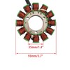 WOOSTAR 12 Coil 5 Wire Magneto Stator Replacement for Hyosung