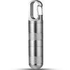TISUR Small Titanium Pill Case, Keychain Pill Holder Travel Pill