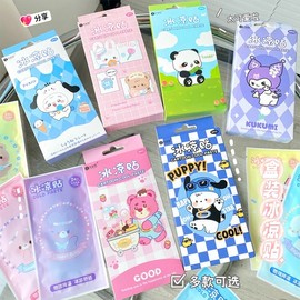 Cooling Stickers: Heat Relief for Military Training, Summer Students, and Phones Cool Kurollo on Purple Background 10ea