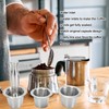 3pcs Refillable Coffee Capsule 304 Stainless Steel Coffee Pods with