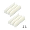 2 Pack M6219 Sliding Door Bottom Guide Shower Door for