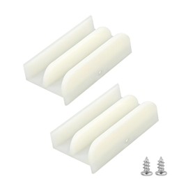 2 Pack M6219 Sliding Door Bottom Guide Shower Door for Guide Sliding Door Shower Door Lower Guide