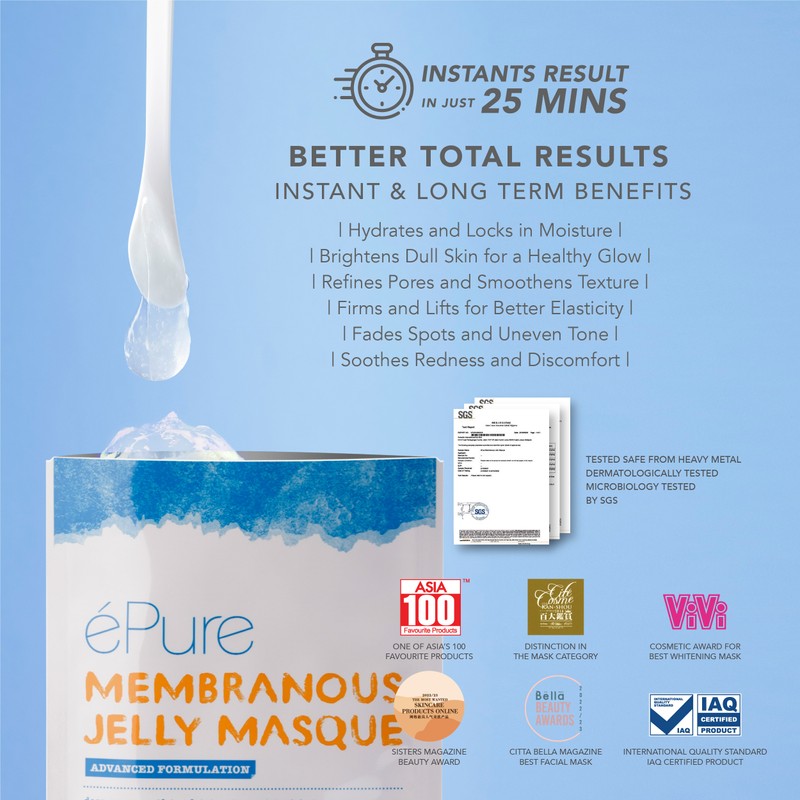 ePure Membranous Jelly Masque Box (5's)