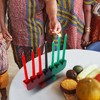Zubebe 10 Pcs Kwanzaa Kinara Set 3 Red 3 Green