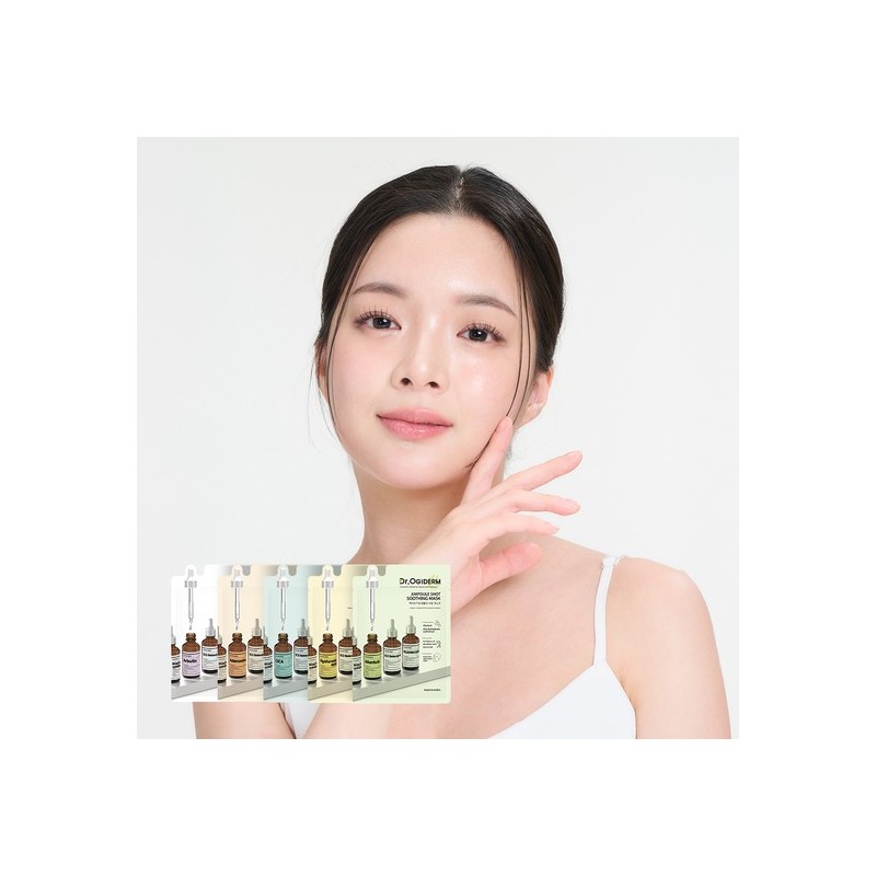 Dr. Ogiderm Ampoule Shot Mask 10 Sheets, 5 Types Sheet