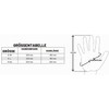 3Kamido Professional Long Rubber Nitrile Gloves for Kitchen, Bathroom, Laboratory,