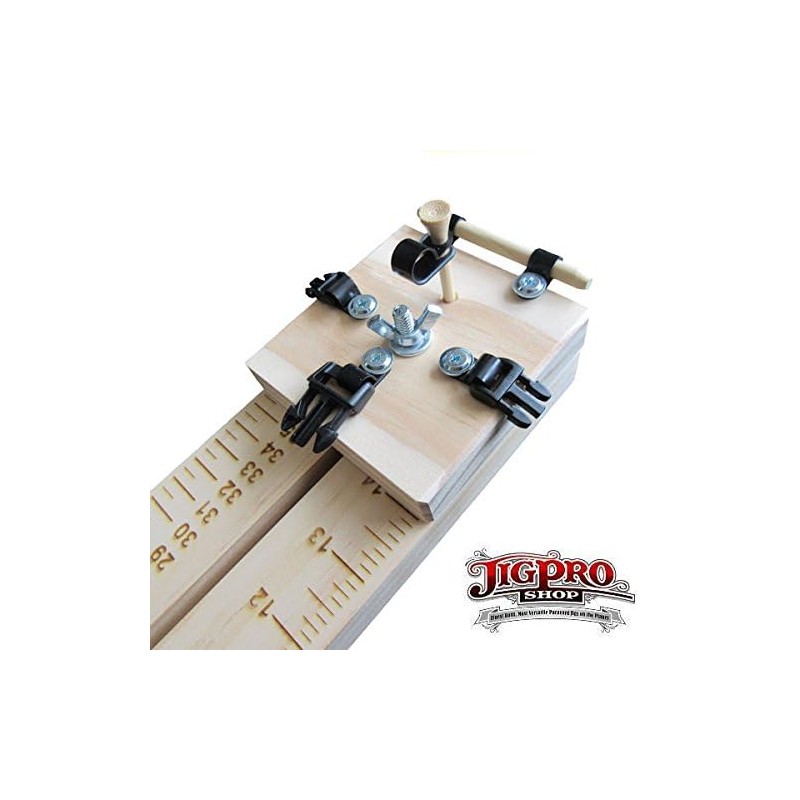 Jig Pro Shop Professional Paracord Jig w/Multi-Monkey Jig (14" Jig)