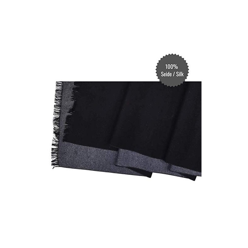 Seabright SC-S-CDF-1404E3 Scarf 100% Silk Flannel Silk Scarf Fluffy Warm