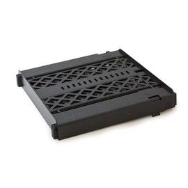 LockerMate Adjust-A-Shelf Locker Shelf, Easy to Use, Extends to Fit Your Locker, Black