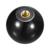 QUARKZMAN Threaded Ball Knobs, M8 Female Thread Duroplast Ball Knob