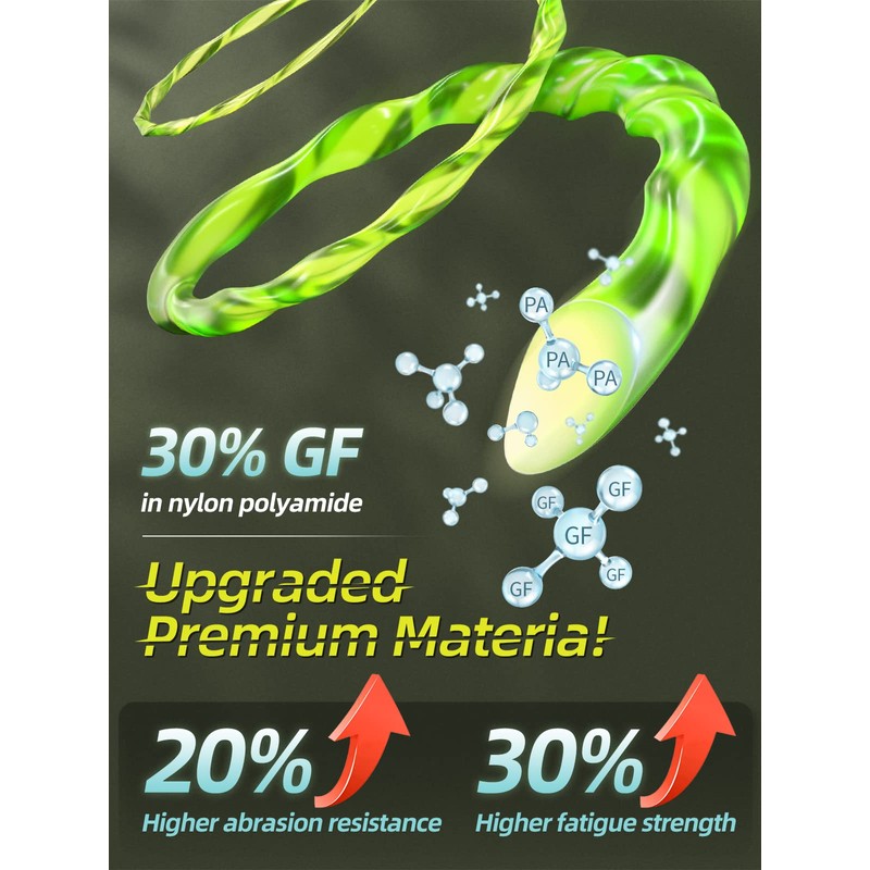 YWTESCH Trimmer String for Ryobi One Plus+ AC80RL3,11 FT/0.080-Inch，Spool Replacement