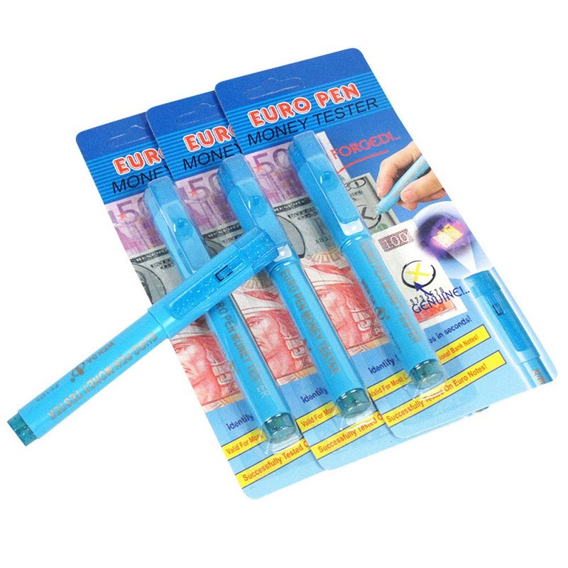 2 in 1 UV Light Banknote Detector Fake Testing Pen