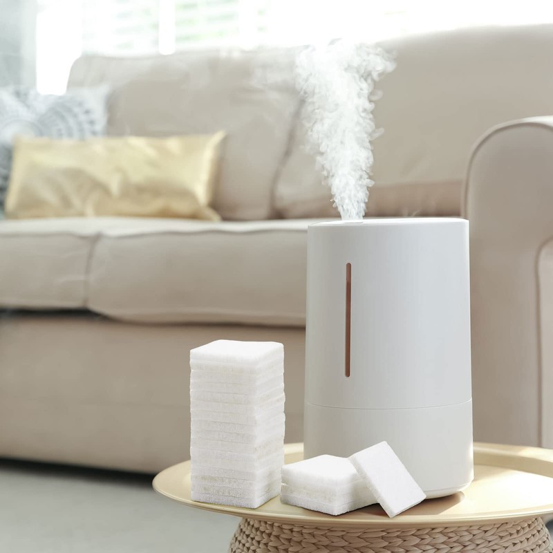 Square Humidifier Essential Oil Pads Unscented Replacement Aroma Diffuser Pads