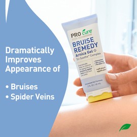 Remedy Gel with Arnica, Helps Improve The Appearance of Bruises & Spider Veins on Foot and Ankle, 2 Count