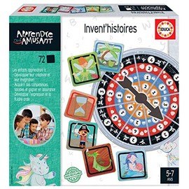 Educa Apprendre C'est Amusant. Invent'histoires. Jeu Éducatif Pour Enfants. +5 Ans. Ref. 18827, Multicoleur