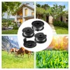 3 Pieces Strimmer Wire Replacement Autofeed Spool Line String Trimmer