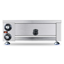 KOOTEN Electric Countertop Pizza Oven Indoor,12" Commercial Pizza Maker Machine,Stainless Steel Pizza Cooker for home Restaurant