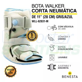 Benesta Bota Walker Benesta Neumática Corta De 11