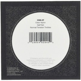 D'Addario Gitarrensaiten Konzertgitarre | Akustikgitarre | Akustik Gitarre Saiten | Classical Guitar Strings | CNN-3T Gitarrensaiten