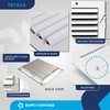 8" x 10" Duct Hole [9.6" x 11.6" Face] Aluminum