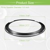 X AUTOHAUX Universal 6.5" Subwoofer Speaker Rings Cover Spacers Speaker