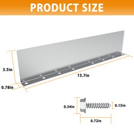 8 Pcs Gutter Valley Splash Guard,Straight Rain Diverter Roofing Gutter Guards,Rain Drip Gutter Guard for House Shingle Roofs Corner(Straight Style)