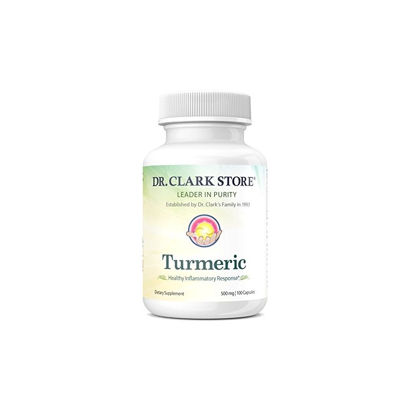 Dr Clark Store Turmeric, 500 mg 100 Capsules