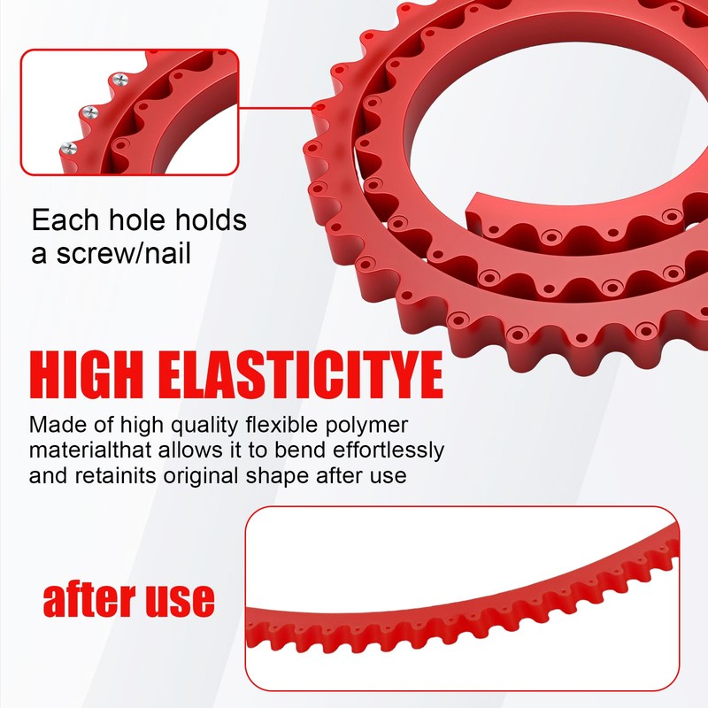 2 m Curve Ruler, Flexible Curve Ruler for Precise Woodworking,